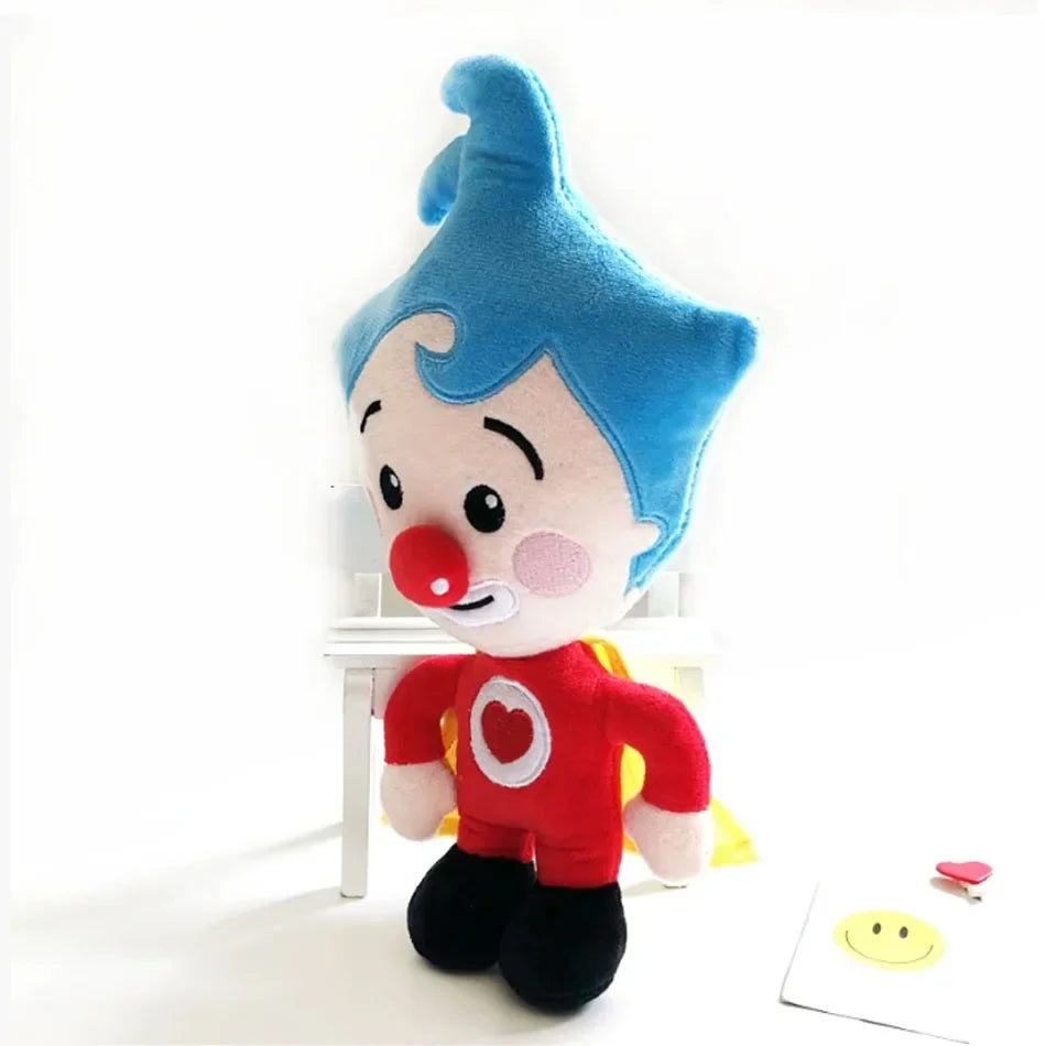 Plim Clown Kawaii Plush Toy for Kids – Soft Cartoon Stuffed Animal Birthday Gift