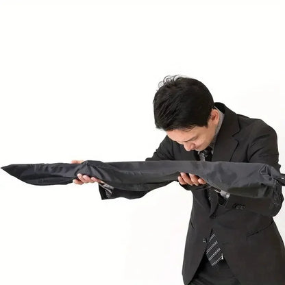 Black Polyester Katana Sword Bag – Adjustable Samurai Sheath with Strap for Japanese Sword, Cosplay & Home Decoration Prop