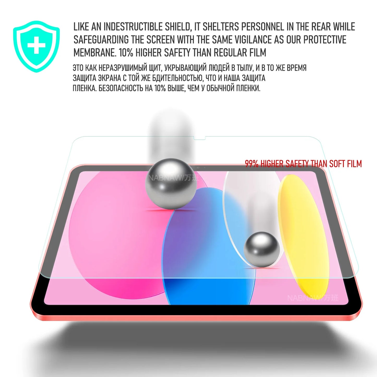 2-Pack iPad 11" Tempered Glass Screen Protector – Anti-Scratch HD Film for iPad 2025 11th Gen A16