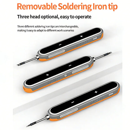Portable Type-C Digital Soldering Iron Kit – 8-15W Fast Heating Adjustable Temperature Mini Repair Tool