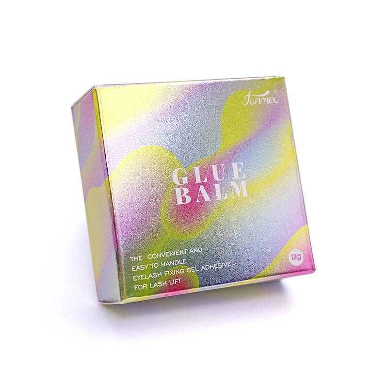 12g Solid Eyelash Lift Glue – Non-Irritating Fragrant Adhesive for Lifting Lashes & Eyebrows, Balm Ironing Tool