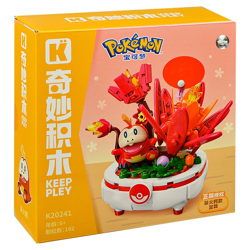 New Anime Pokémon DIY Building Block Toys – Pikachu, Sylveon, Togepi Cartoon Figures for Home Decoration
