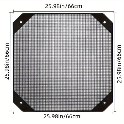 PVC Outdoor Air Conditioner Cover – Waterproof Breathable Mesh AC Unit Protector, Dust & Debris Protection Outdoor Accessory (1pc)