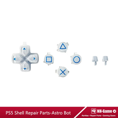 PS5 Limited 30th Anniversary Robot Controller Shell – Trigger Buttons (BDM-010/020/030/040/050) for L1, L2, R1, R2