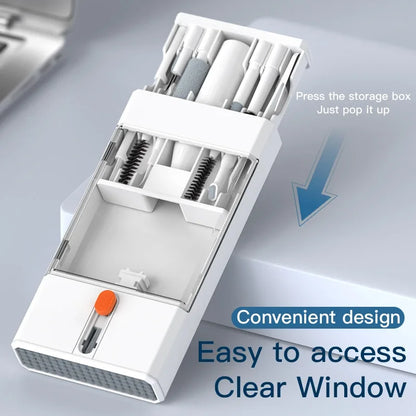22-in-1 Multi-Function Cleaning Kit - Phone, Keyboard, AirPods, Camera, PC & Screen Cleaning Tools