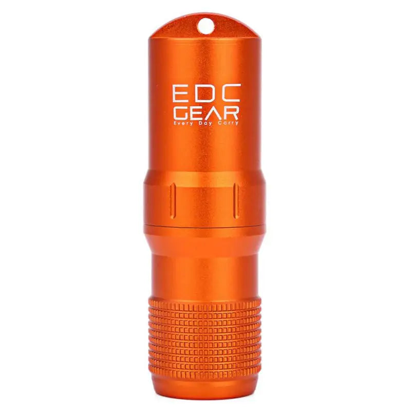 Capsule EDC Waterproof Box – Survival Pill & Match Case, Seal Trunk Container for Hike Storage and Protection
