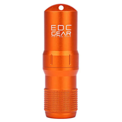 Capsule EDC Waterproof Box – Survival Pill & Match Case, Seal Trunk Container for Hike Storage and Protection