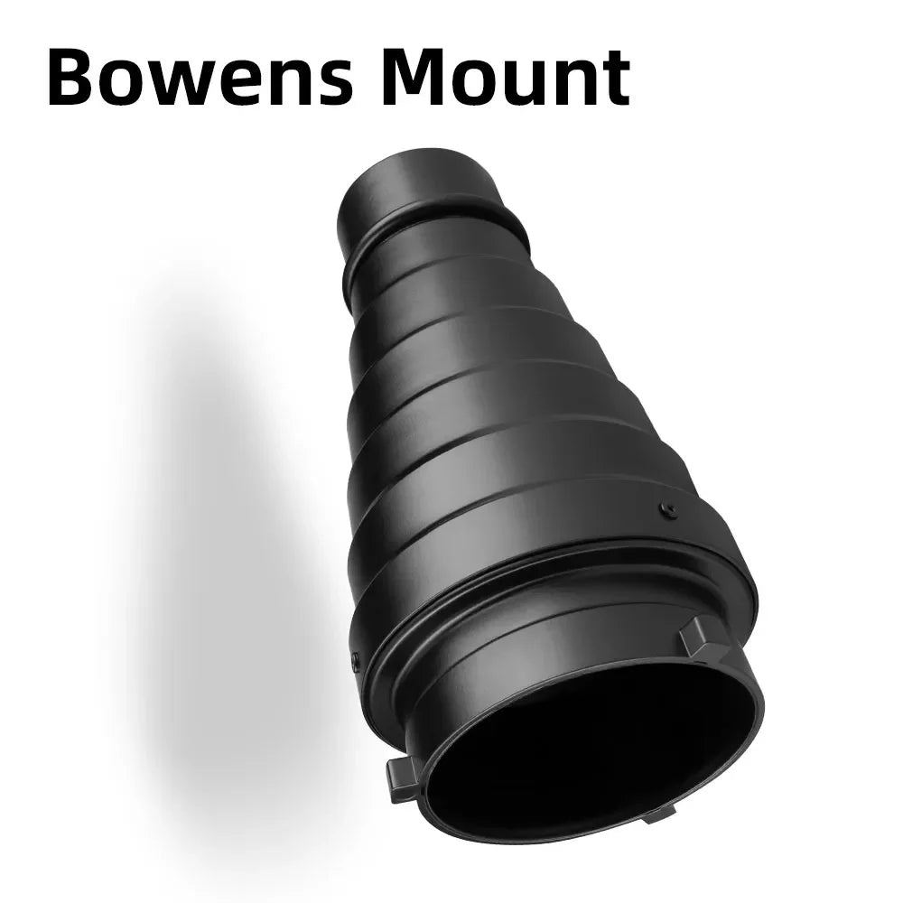 GODOX SN-01 Bowens Mount Large Snoot – Professional Studio Light Fitting for Godox S-Type, DE300, SK400 II