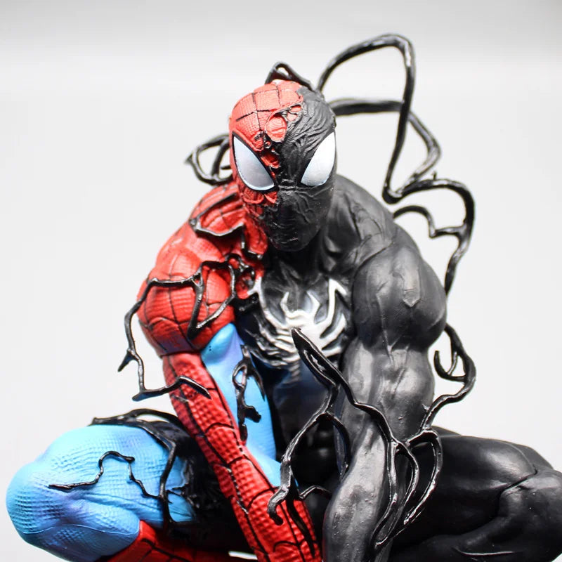 Spider-Man Venom Symbiote Figure — PVC Desktop Statue | Venom Figurine Model Toy Christmas Gift