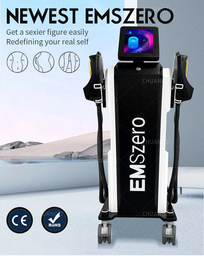 EMSzero 15Tesla 6500W NEO Muscle Sculpting Machine - Electromagnetic Fat Burning and Body Slimming Therapy