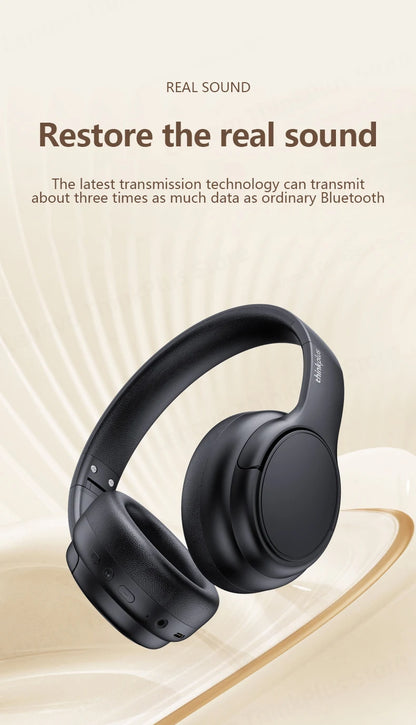 Original Lenovo TH20 Wireless Bluetooth 5.3 Headphones - Dual Mode, Foldable Sport Headset, Music & Gaming Earphones