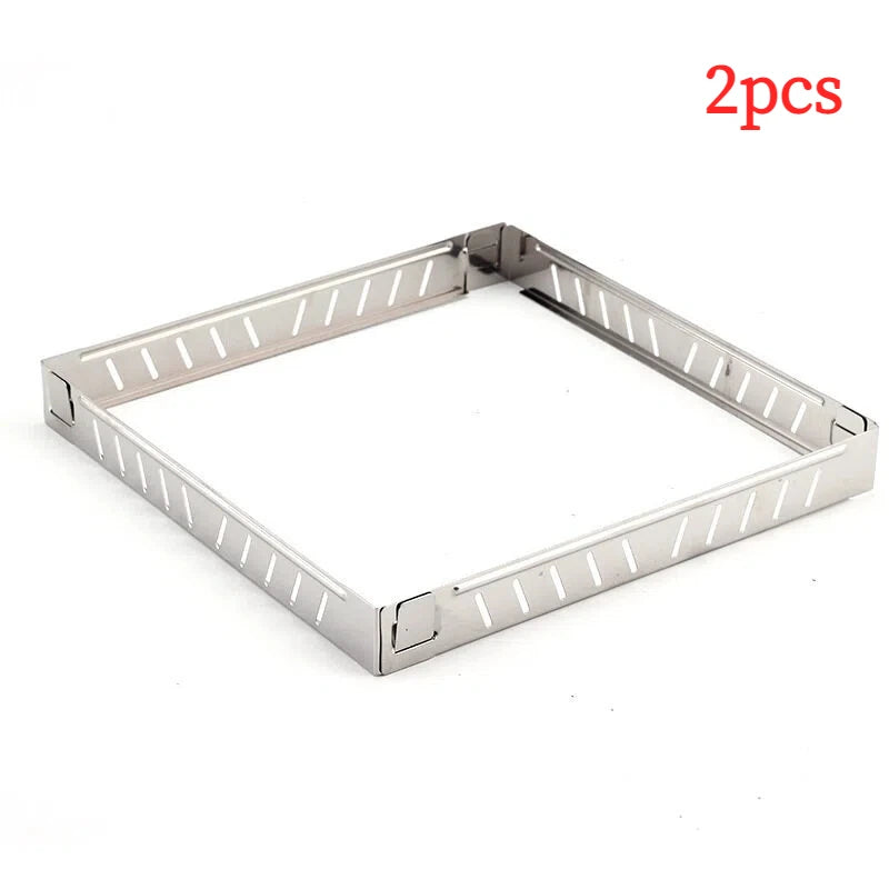 Foldable Stainless Steel Gas Stove Windshield - Portable Outdoor Burner Wind Screen for Camping & Hiking