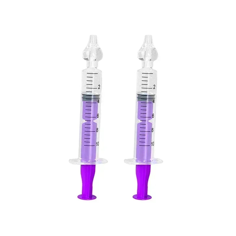 Baby Nasal Aspirator Syringe - Reusable Nose Cleaner and Nasal Irrigator for Infants and Children