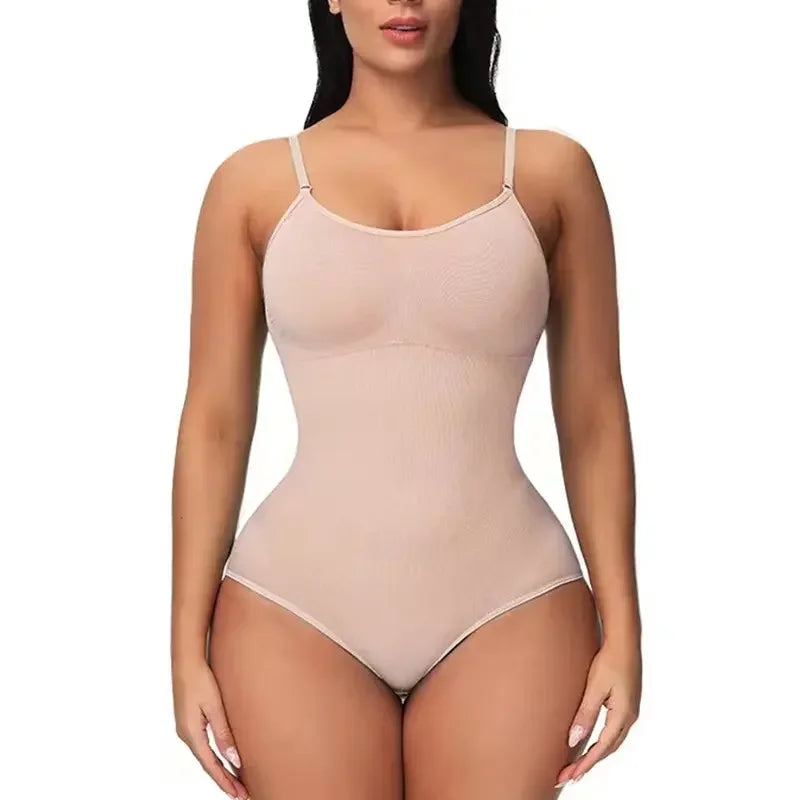 Women's Seamless Shaping Bodysuit - Tummy Control, Butt-Lifting Full-Body Shapewear Brief