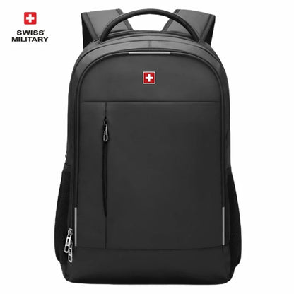 SWISS Men's Laptop Backpack – Waterproof, Anti-Theft USB Bag, Large Capacity Travel & School Mochila