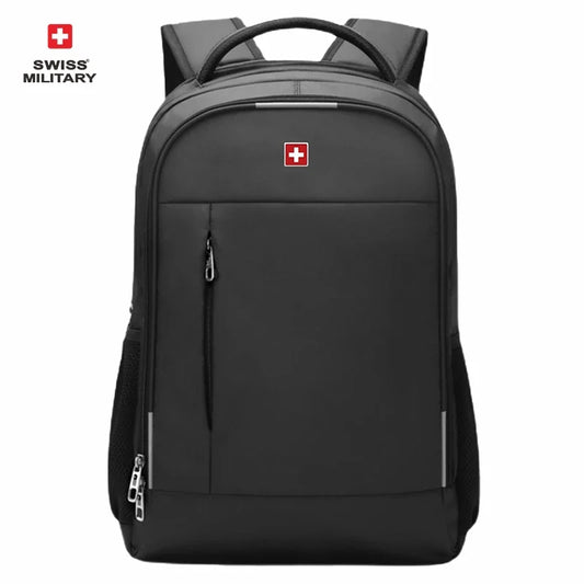 SWISS Men's Laptop Backpack – Waterproof, Anti-Theft USB Bag, Large Capacity Travel & School Mochila