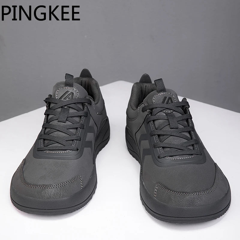 PINGKEE VENOCON Minimalist Barefoot Shoes – Wide Toe Box Winter Athletic Casual Sneakers & Boots for Men & Women