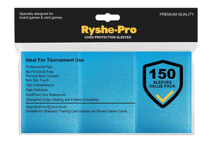 100Pcs 66×91mm Trading Card Sleeves - Soft Penny Sleeves for MTG, Yu-Gi-Oh! & Baseball Cards