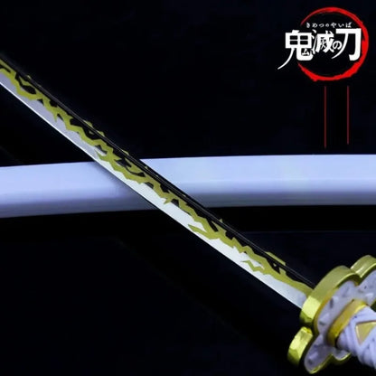 25cm Demon Slayer Katana – Kimetsu No Yaiba Real-Size Samurai Sword Anime Cosplay Prop & Home Decor