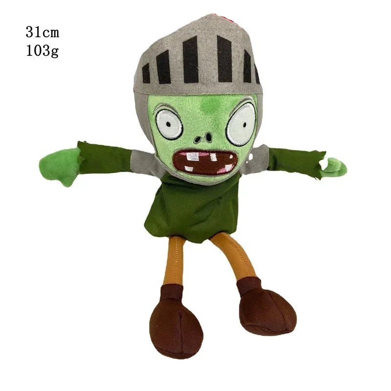 30cm Plants vs. Zombies Plush Toys - Soft Gargantuar, Zombie, and Pirate Zombie Stuffed Dolls for Kids and Fans