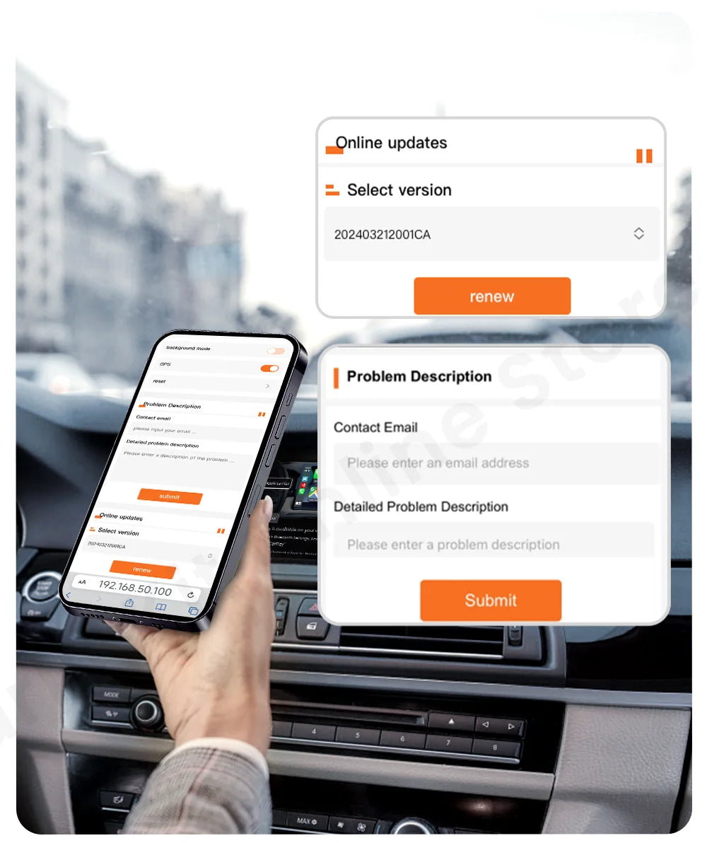 Carlinkit Mini 5 Pro Wireless Adapter — CarPlay & Android Auto Upgrade for Car Intelligent Systems, WiFi FOTA Portable