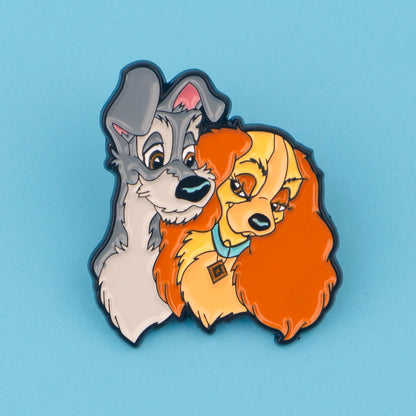 Cartoon Dog Enamel Pin – Cute Animal Brooch for Women’s Lapel, Backpacks & Fashion Accessories