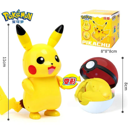 Original Pokémon Elf Ball Toys — Pocket Monsters Figures including Pikachu, Gengar, Dragonite & More