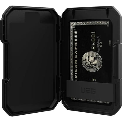 DUZON Armor Magnetic Wallet Case for iPhone 17 & 16 Pro Max - Detachable 3-Slot Card Holder with Adjustable Metal Kickstand