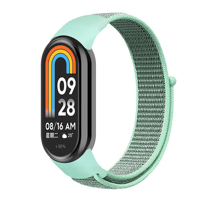 Nylon Sport Loop Strap for Xiaomi Mi Band 9 8 NFC – Replacement Wristband for Mi Band 7 6 5 4 3