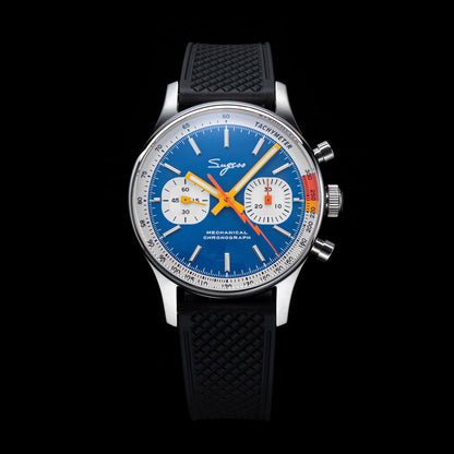 Sugess ST19 Pilot Chronograph Watch – Mechanical Racing 1963 Limited Edition, Sapphire Crystal, Military Style