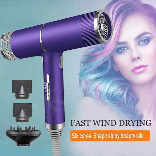 Professional Ionic Hair Dryer - Infrared Blow Dryer With Hot & Cold Air Settings For Salon Styling & Hair Care