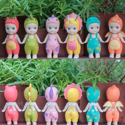 New Sonny Angel Dinosaur Series Hippie Doll – Cute Car & Mobile Phone Ornament Toy Gift for Kids