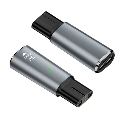 5V Type-C Shaver Adapter Charger Converter – Compatible with Philips OneBlade Shaver Models QP2724, QP2834, QP4530, QP1924 & QP1324 Power Charging Accessory