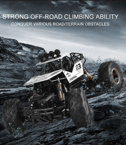 1:12 RC Off-Road 4WD Monster Truck – High-Speed 20Km/h All-Terrain Remote Control Car for Adults & Beginners