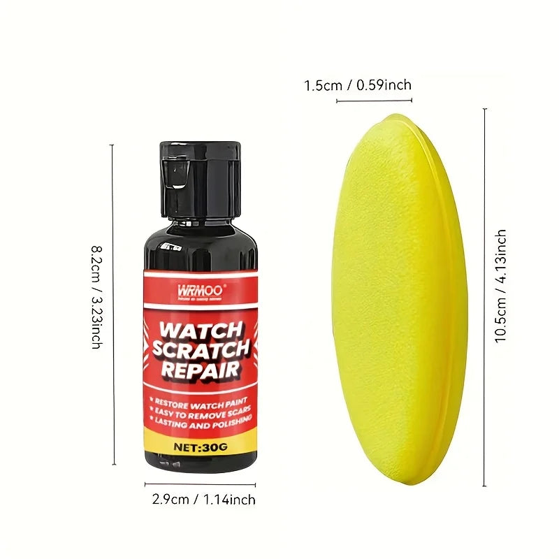 Quick Scratch Repair & Polish Cream - Multi-Surface Metal Restorer for Watches, Jewelry & Stainless Steel