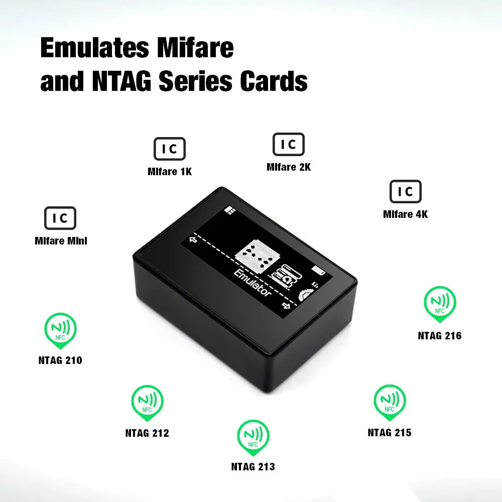Smart NFC Pixl Infinite Card Simulator – Amiibo Character Induction Burner for Switch, Switch 2, 3DS & Wii U