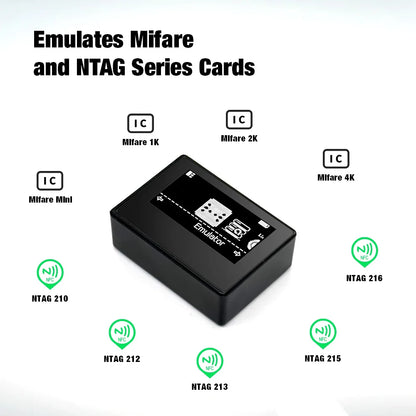 Smart NFC Pixl Infinite Card Simulator – Amiibo Character Induction Burner for Switch, Switch 2, 3DS & Wii U