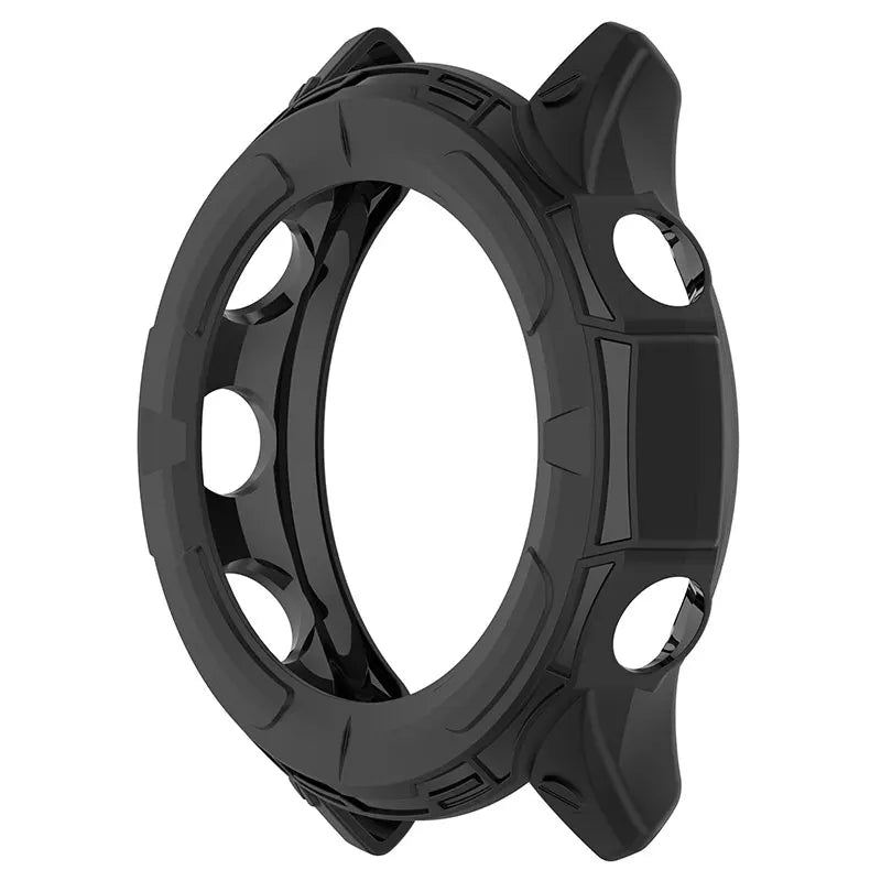TPU Case & Tempered Glass Screen Protector for Garmin Forerunner 255/255S/955 – Protective Bumper Cover