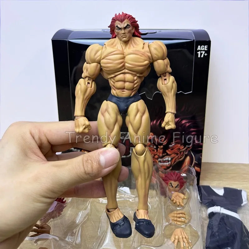 ST Baki Hanma Son of Ogre Action Figure — Yuujiro Hanma PVC Movable Anime Model Toy