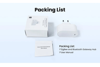 GIRIER Tuya ZigBee Gateway Hub – Plug-in Multi-Mode Bridge, Bluetooth Mesh Hub for Smart Home Automation