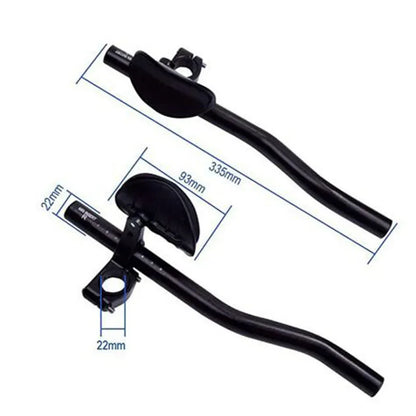 Aluminum Alloy Bicycle Handlebar Rest - Split TT Aero Bars for Long-Distance Cycling Comfort