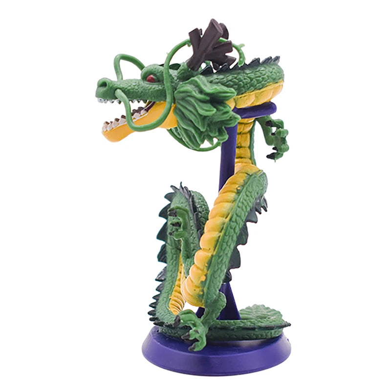 Dragon Ball Z Shenron Figure — Handmade PVC DBZ Son Goku Cyan Dragon Anime Figurine & Birthday Decoration Toy