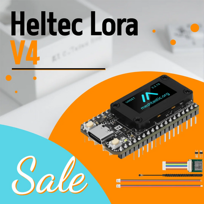 Heltec V4 LoRa 32 Development Board - ESP32-S3 SX1262 WiFi Bluetooth with GPS, 16MB Flash and 2MB PSRAM for IoT