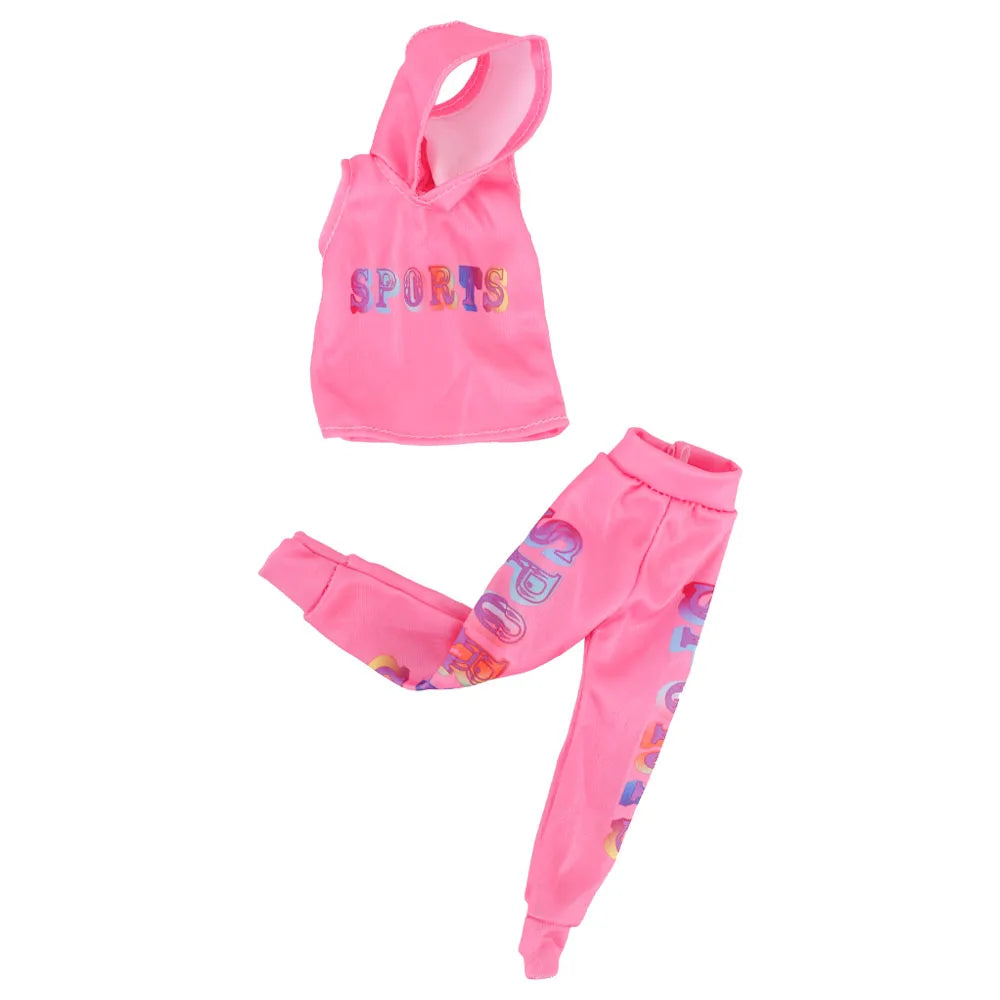 30cm Ken Doll Clothes – Pop Suit Top & Pants Outfit for Boys, Holiday Gift Doll Accessories