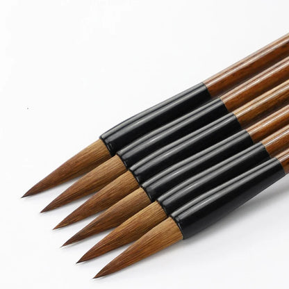 3PCS High-Quality Painting Brush Set – Large, Medium & Small Calligraphy Brushes for Writing & Art Painting Supplies