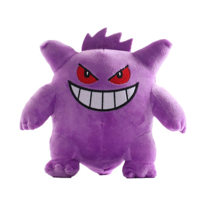 Pokemon Plush Toys Collection — Pikachu, Squirtle, Charmander, Bulbasaur, Charizard, Gengar & Mewtwo Stuffed Dolls for Kids Gifts