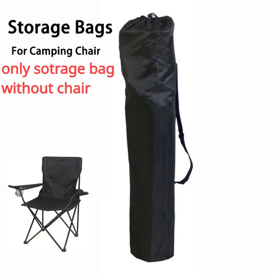 Outdoor Camping Chair Storage Bag – Large Capacity Portable Folding Gear Organizer for Tent, Table & Camping Tools (No Chair Included)