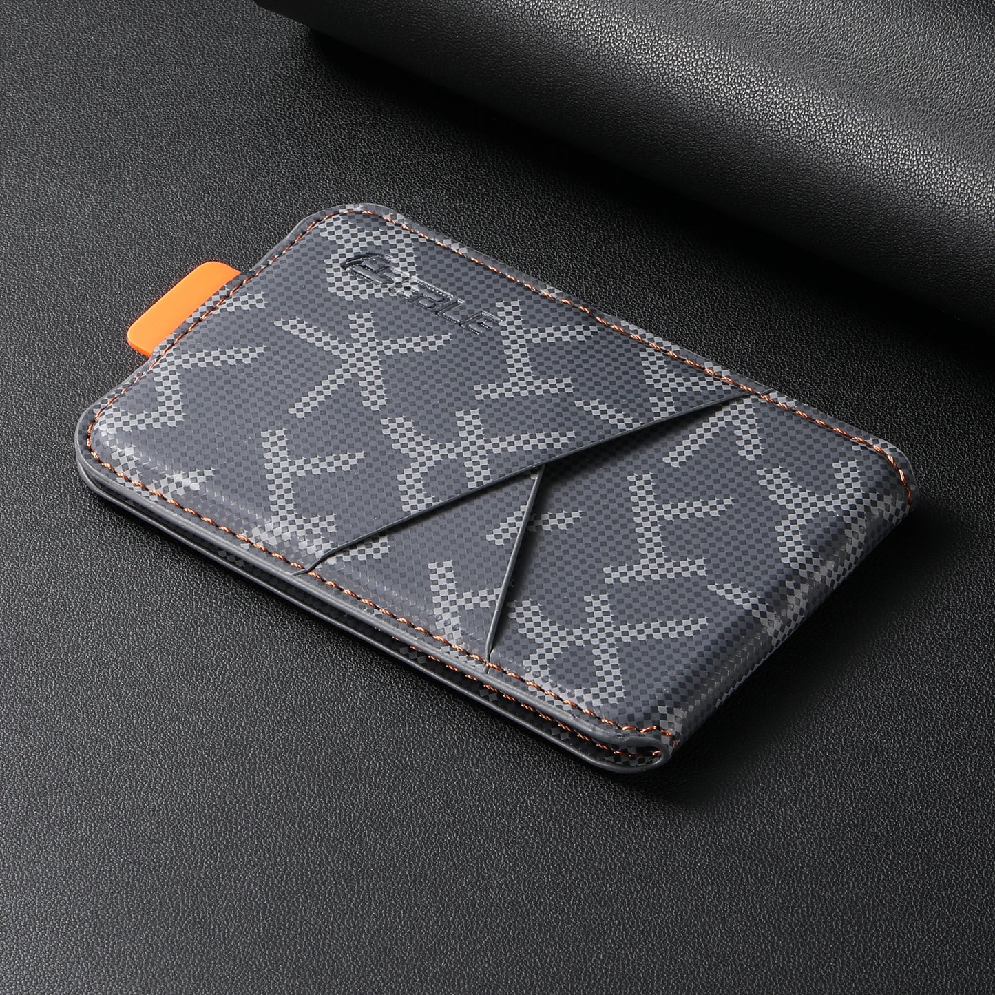 MagSafe Leather Wallet - Magnetic iPhone Card Holder with Strong Magnet