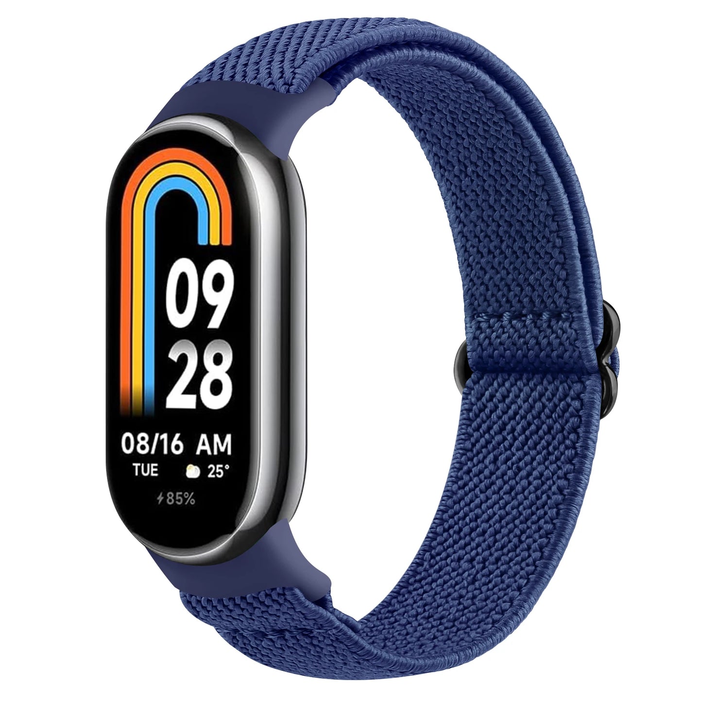 Nylon Loop Strap for Xiaomi Smart Band 9 & 8 – Elastic NFC Replacement Wristband Bracelet