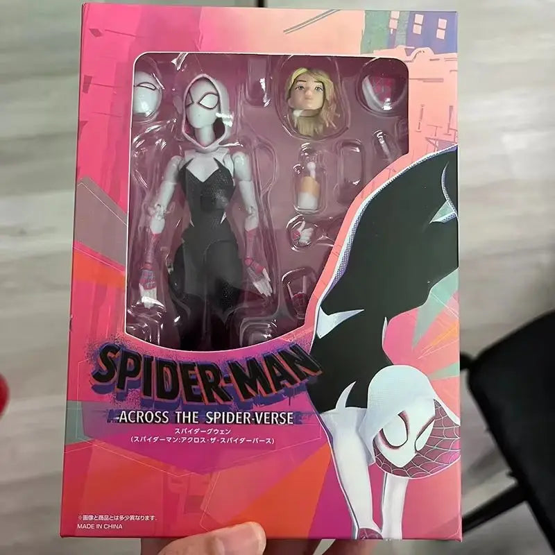 Spider-Gwen Action Figure – Gwen Stacy Model from Spider-Verse, Collectible Toy